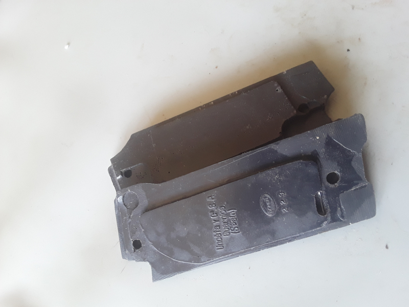 Orig. Griffschalen Astra 600 Bakelit – Bild 2