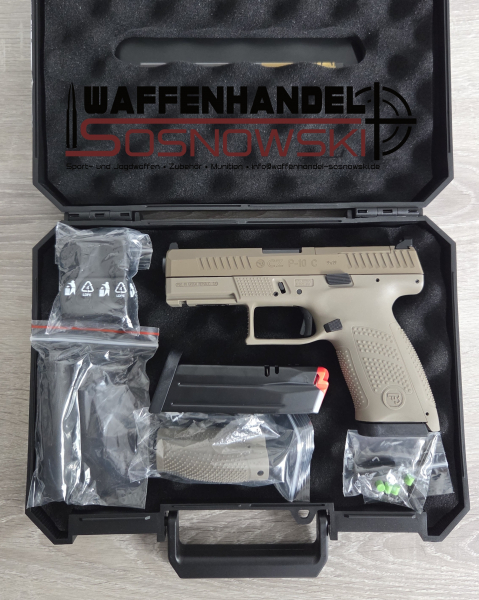 Pistole CZ P-10 C OR FDE 9mm Luger – Bild 2