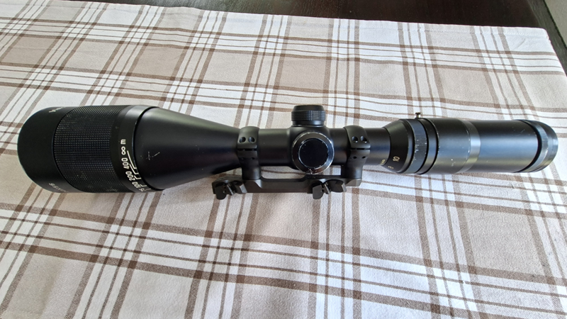 Zielfernrohr 2,510x56 (Leuchtabsehen) mit Sattelmontage für Blaser Waffen – obrázek 2