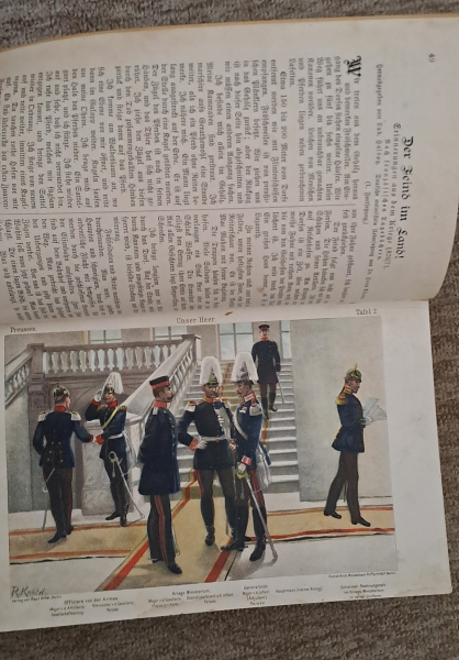 Buch Unser Vaterland in Waffen - Band 1 Antiquität – Bild 3