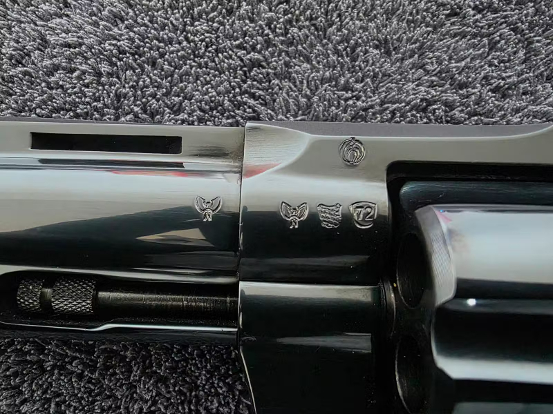 Colt Python mit OVP .357 Magnum, Beschuss 1972 – Bild 2