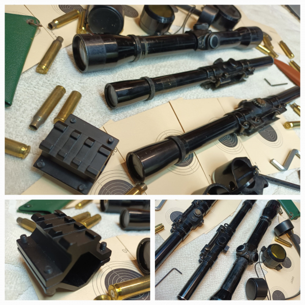 KONVOLUT >Set 3< 3x Zielfernrohre + Montagen + ZF Blenden + Messer neu +++ AB nur 1,- EUR – Bild 3