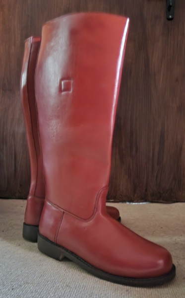 Reitstiefel Kavalleriestiefel Offiziersstiefel, Reenactment Gr.9 – billede 4