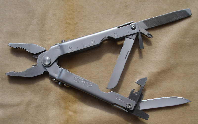 GERBER USA - Multitool - 5,9cm Klinge - Universal-Taschenmeser und Werkzeug - GERBER USA - – Bild 2
