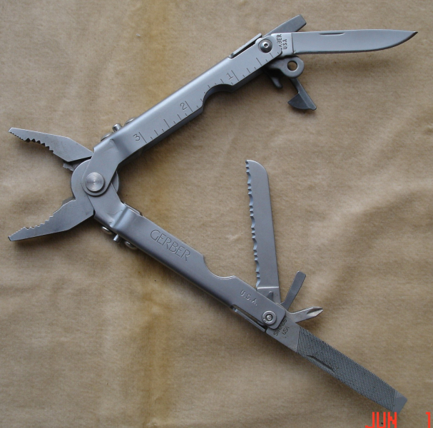 GERBER USA - Multitool - 5,9cm Klinge - Universal-Taschenmeser und Werkzeug - GERBER USA - – Bild 3