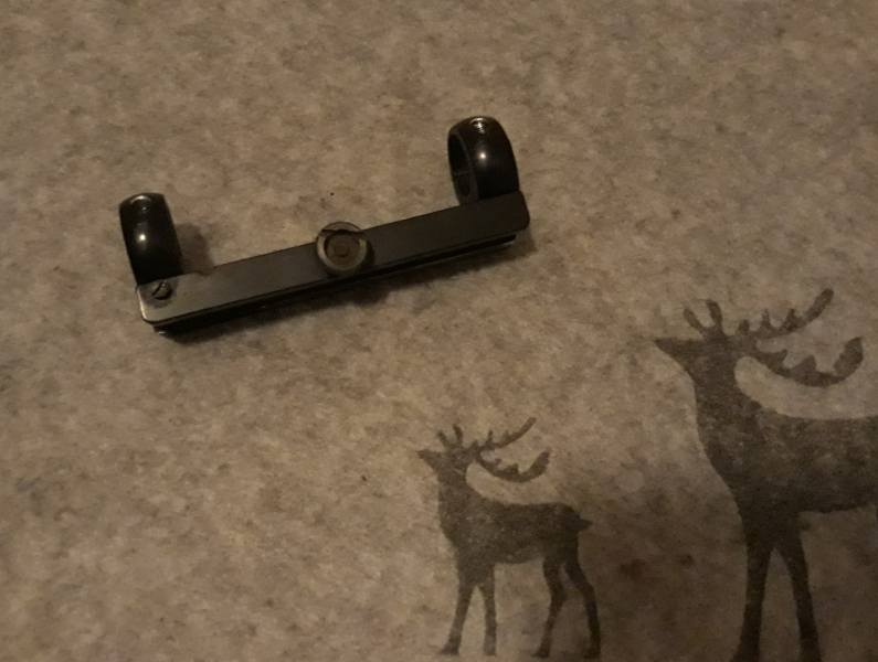 Jagdzielfernrohrmontage alte Fertigung mit Support – imagem 3