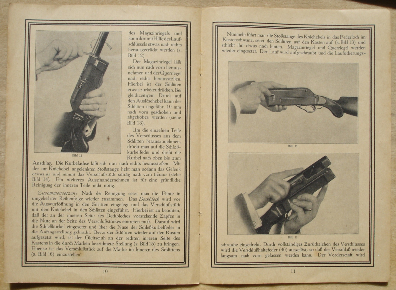 WALTHER-Flinte - KOPIE der Bedienungsanleitung auf DIN A4 - sehr gut zu lesen - – attēls 3