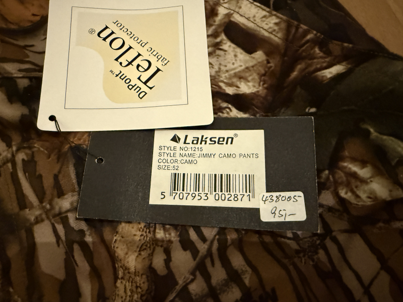 Laksen Jimmy Camo Hose Gr.52 – Bild 2