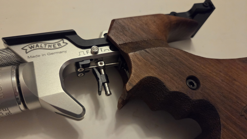 Walther LP 400 carbon Pressluft Match Pistole – Bild 5