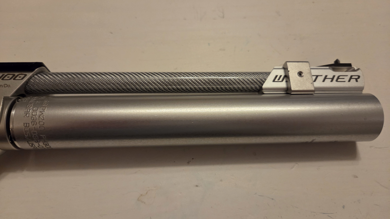 Walther LP 400 carbon Pressluft Match Pistole – Bild 6