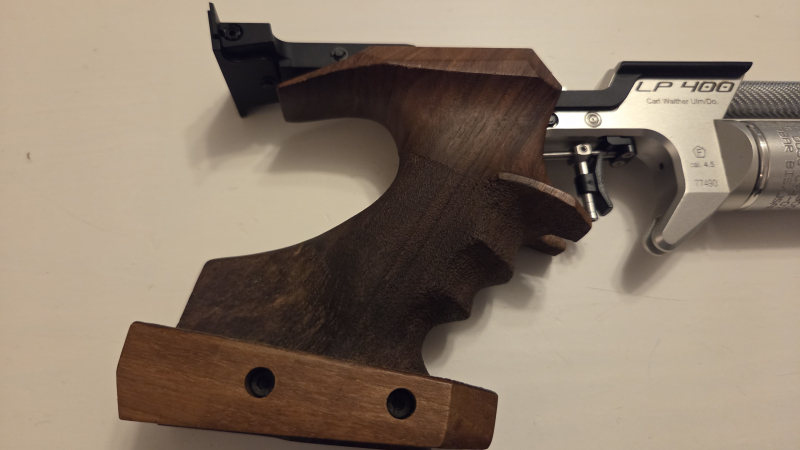 Walther LP 400 carbon Pressluft Match Pistole – Bild 3