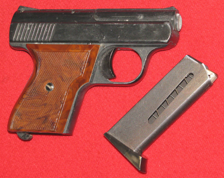 SM Rhöner Schreckschuss- Pistole, eine SM Rhöner MOD. 15 mit der PTB 83/2 in KAL. 8mm – obrázek 3