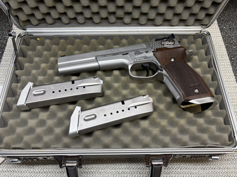 S&W 5906 Target Champion 6" 9mm Performance Center – immagine 3