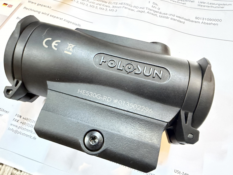 Holosun Rotpunktvisier ELITE HE530G-RD – stampa 4