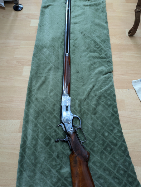 Hege Uberti 1873 Unterhebelrepetierer Kal. 44/40 – Bild 4