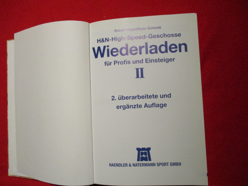 Wiederladen von H&N, Riegel/Schmidt – zdjęcie 2