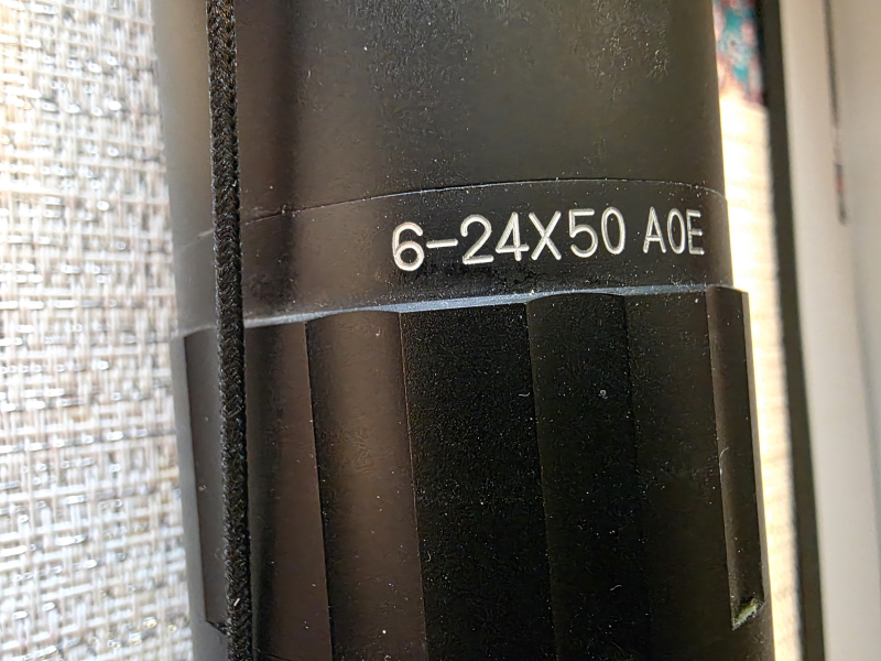 Jägerzielfernrohr mit 25,4 Mittelrohr 6-24x50 AOE – Bild 2