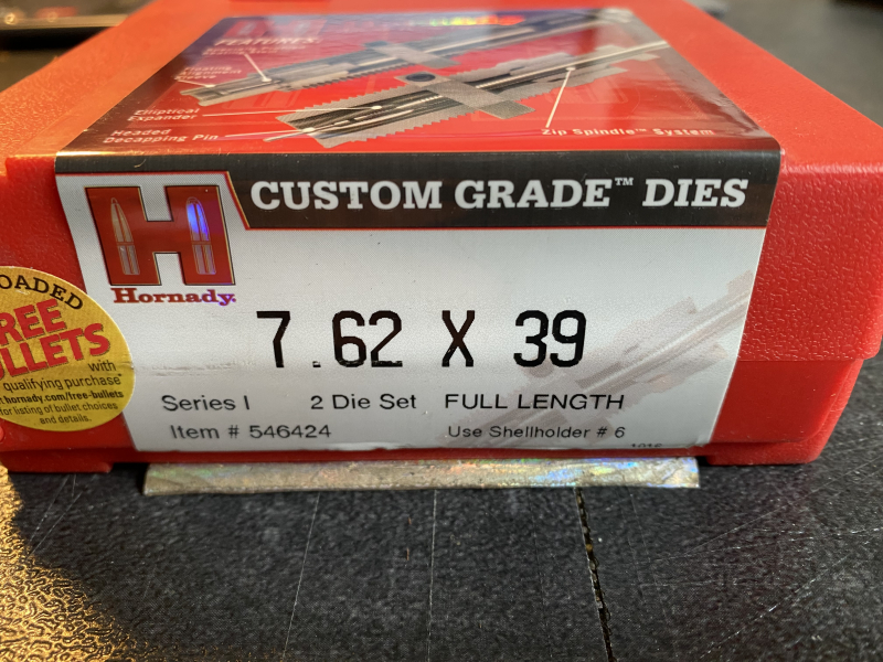 Hornady – Vollkalibrier-Matrizensatz – 7,62x39 – bilde 2