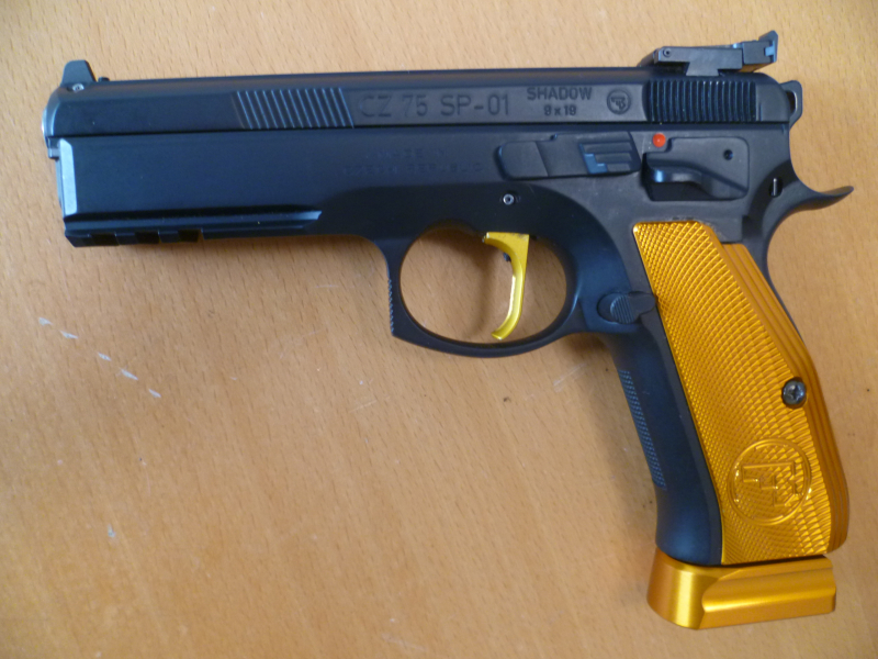 Pistole CZ 75 SP-01 Shadow SA 9mm Luger – Bild 2