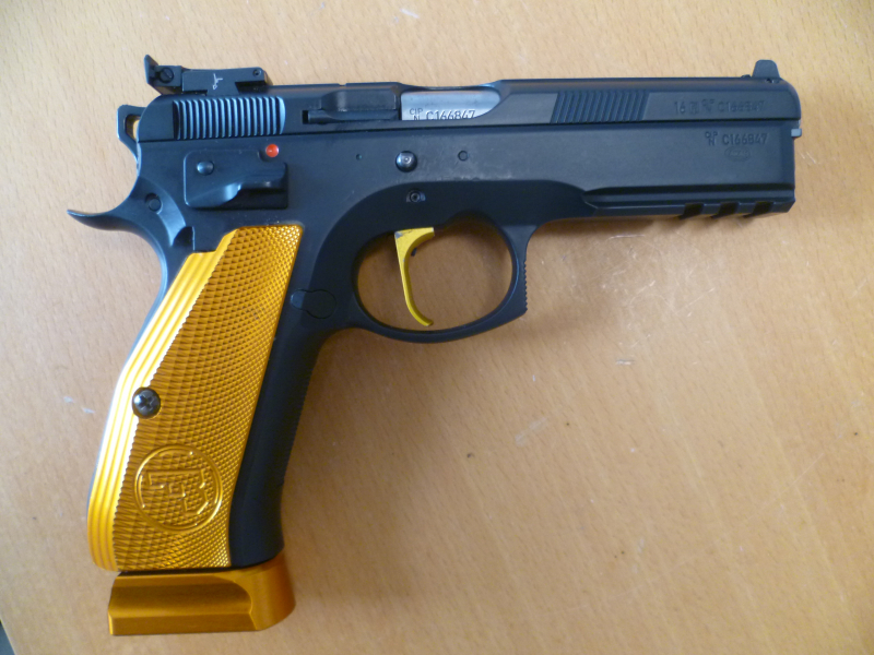 Pistole CZ 75 SP-01 Shadow SA 9mm Luger – Bild 3