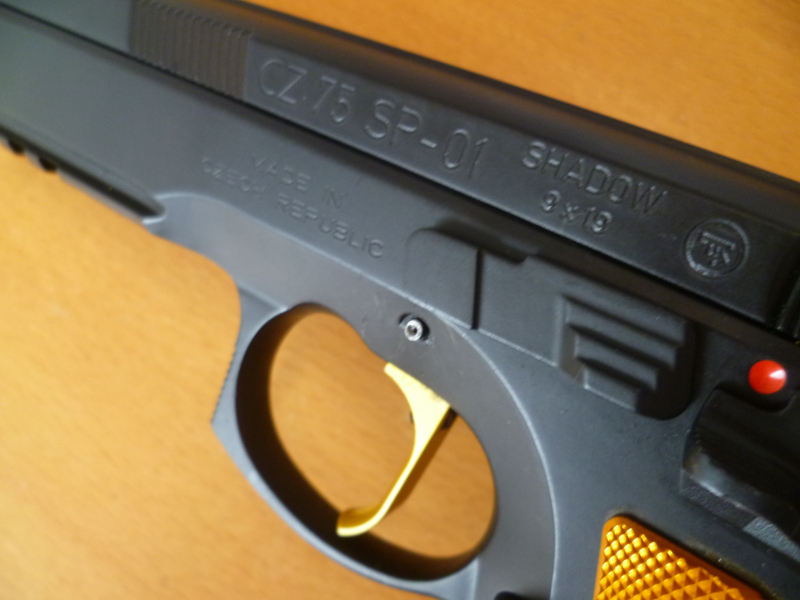 Pistole CZ 75 SP-01 Shadow SA 9mm Luger – Bild 5