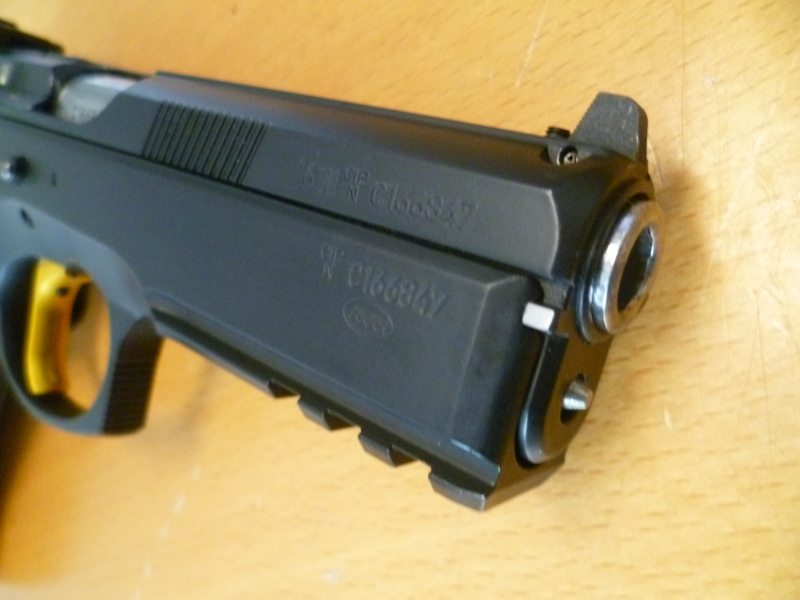 Pistole CZ 75 SP-01 Shadow SA 9mm Luger – Bild 4