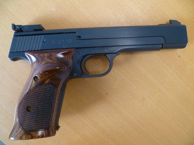 Sportpistole Smith & Wesson Model 41 .22lr. – Bild 3