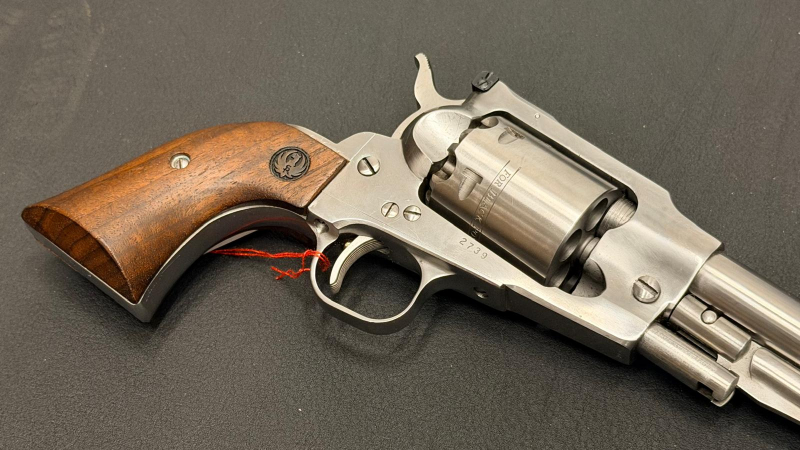 Ruger Old Army Stainless .44BP (BlackPowder) Vorderlader Revolver | Beschuss 1976 | Mit Anleitung – Bild 5