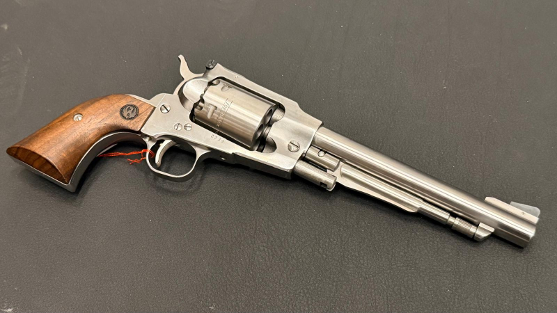 Ruger Old Army Stainless .44BP (BlackPowder) Vorderlader Revolver | Beschuss 1976 | Mit Anleitung – Bild 4