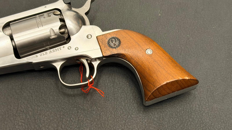 Ruger Old Army Stainless .44BP (BlackPowder) Vorderlader Revolver | Beschuss 1976 | Mit Anleitung – Bild 2