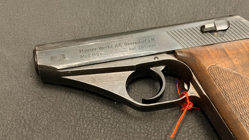 Mauser HSc Kal. 7,65mmBrowning | Oberndorf a.N. | mit Ledertasche | halbaut. Pistole | Sammler – Bild 2