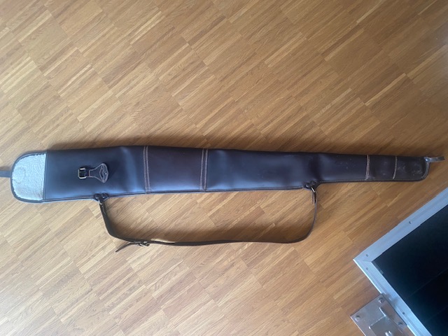 Edles Flintenfutteral Vollleder Lammfell Purdey Lebeau etc London Westley – billede 3