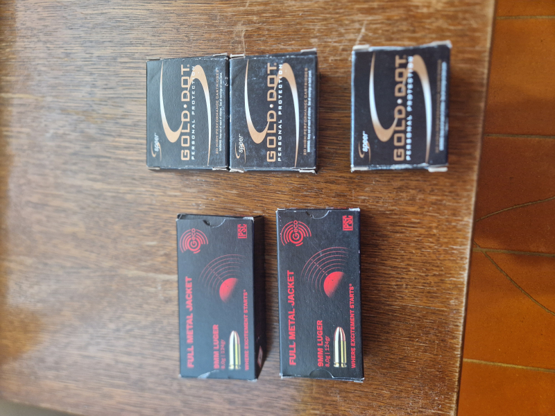 Munition 9x19 Speer gold dot-Geco – billede 2