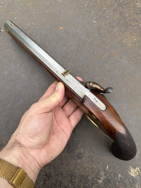 alter Vorderlader Pistole Pedersoli .45 – afbeelding 3