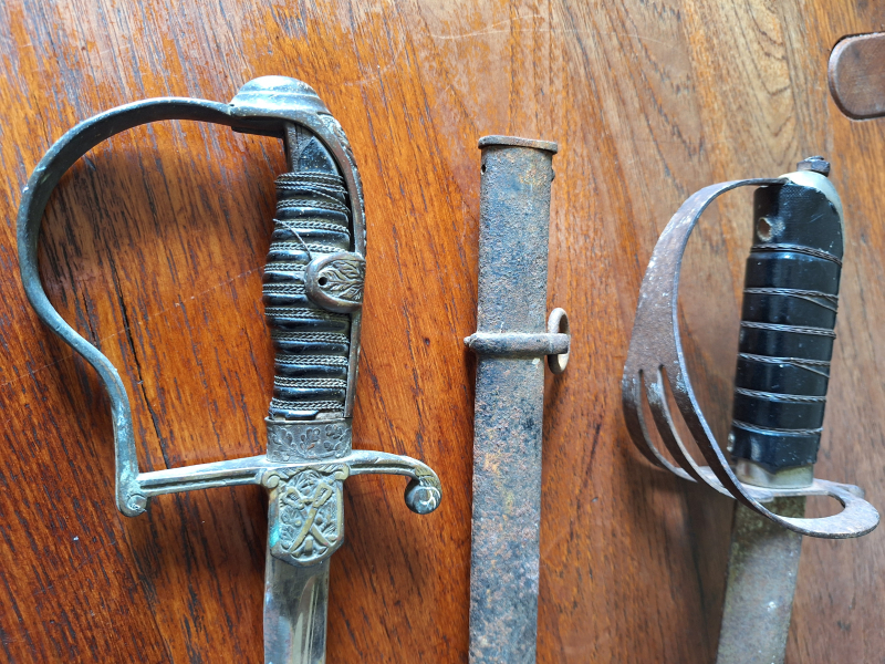 Konvolut 2 Säbel – M 1889 E. Pack + M 1821 – Bild 2