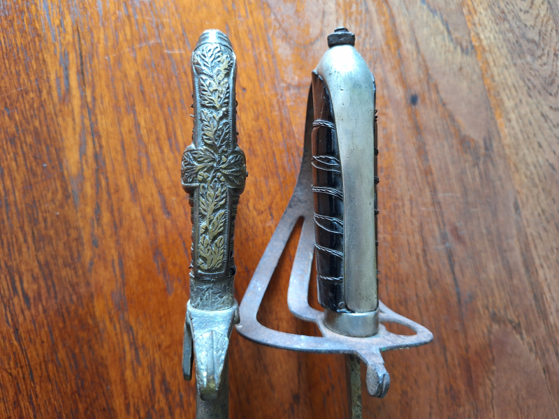 Konvolut 2 Säbel – M 1889 E. Pack + M 1821 – Bild 5