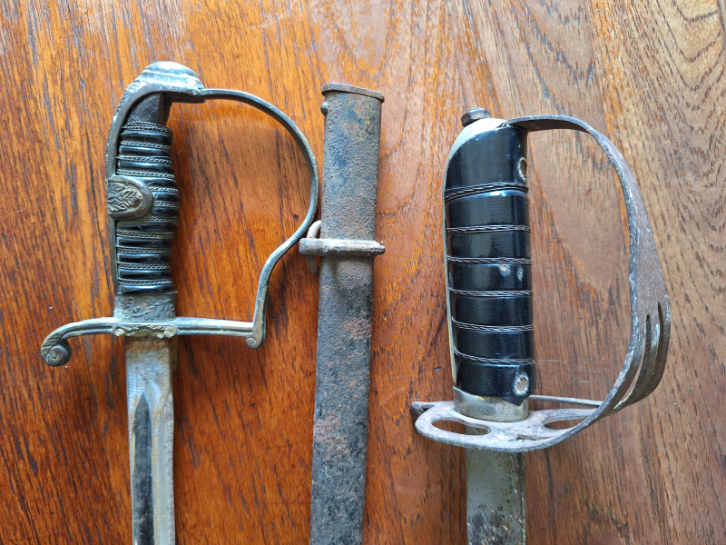 Konvolut 2 Säbel – M 1889 E. Pack + M 1821 – Bild 4