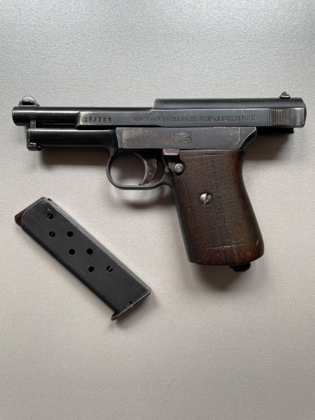 Mauser-Pistole Modell 1910 Kaliber 7,65 mm – obrázek 3