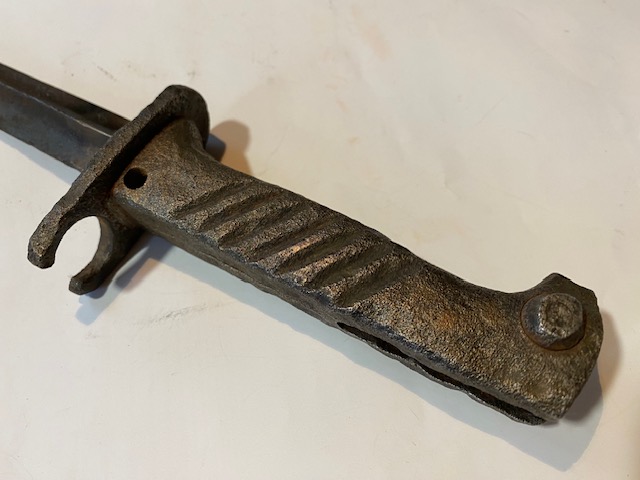 Dt.Reich Ersatz Bajonett G88 3Kant Klinge No K98 Koppelschuh – Bild 2