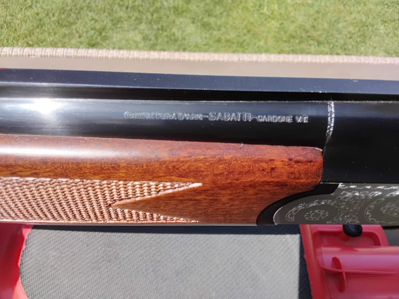 Sabatti Cortone V.T. | Bockdoppelflinte Kal. 12/70 | Italienische Jagd- & Sportflinte – Bild 5