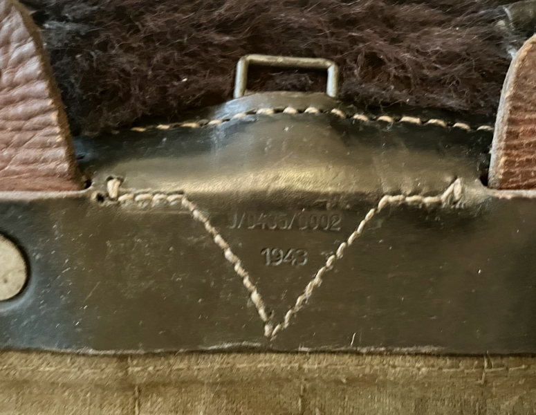 WK ll Tornister Affe Wehrmacht Fell Rucksack – Bild 3