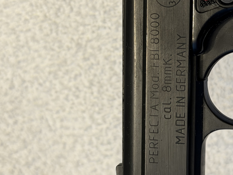 Reck Perfecta Mod. FBI 8000 cal.8mm – afbeelding 2