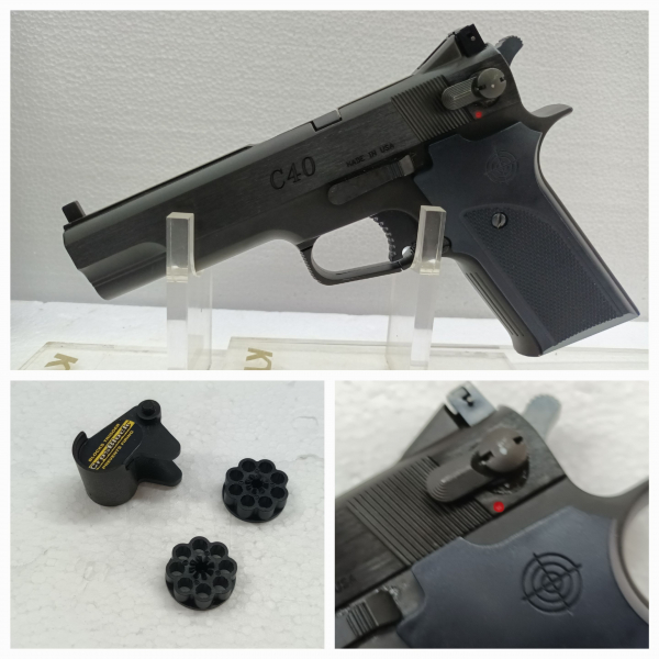 >!< ****** LUFTPISTOLE *** USA Colt C40 *** Kal.4,5 *** Das MEGA SET + Koffer ****** >!< – Bild 1