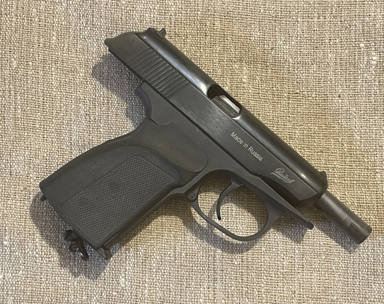 Baikal CO2 Ganzstahl Makarov Pistole MP-654K 4,5mm alte FWW Ausführung – Bild 2