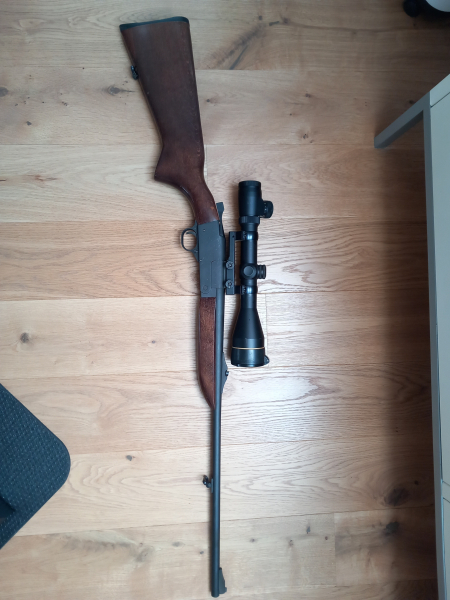 Kipplaufbüchse Brünner 5,6 x 50 R Mag. – nuotrauka 2