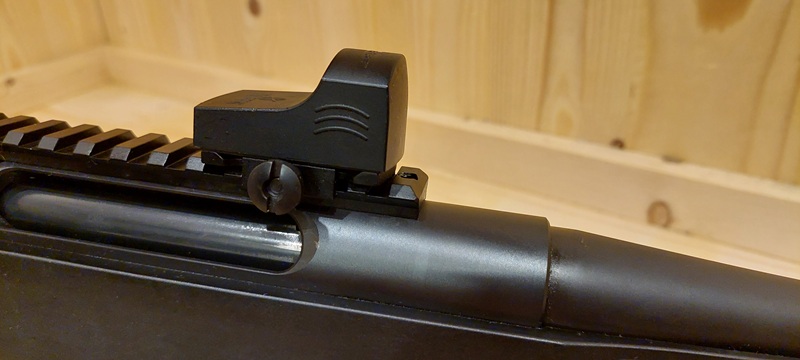 Haenel Jäger 10 mit Burris Fastfire 2 Red Dot Jungjäger Waffe – Bild 4