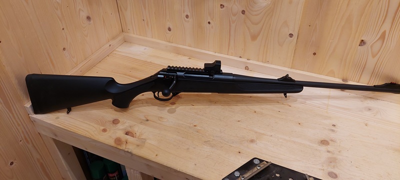 Haenel Jäger 10 mit Burris Fastfire 2 Red Dot Jungjäger Waffe – Bild 2