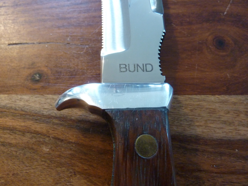 Kampfmesser, fliegendes Personal, Hirschkrone, Survival, Fallschirm, Puma Automesser – Bild 4