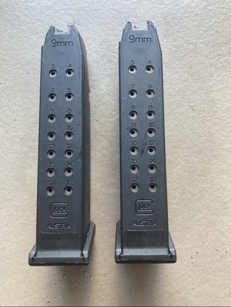 Glock 17 Magazine 2 Stück 9x19 – Bild 1