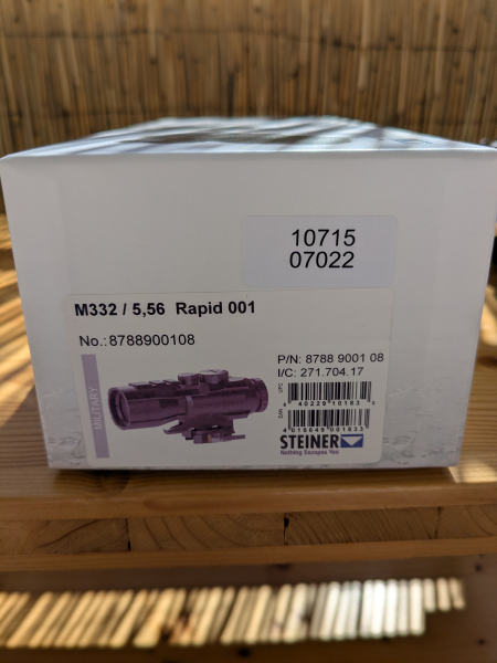 Steiner M332 / 5,56 Rapid Dot / Neuwertig mit OVP – immagine 3